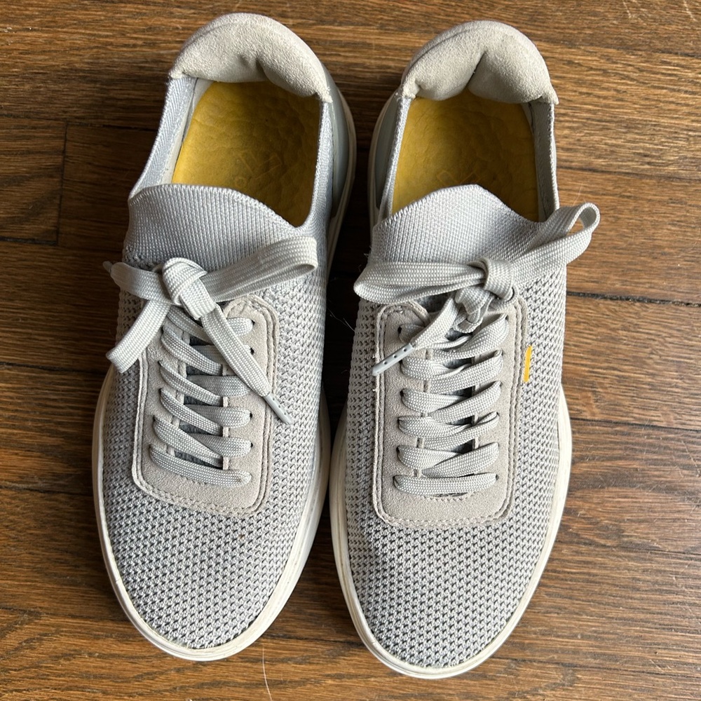 Casca Light Grey Knit Sneaker
